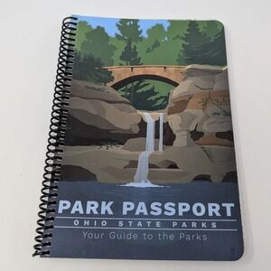 Ohio State‎ Parks Park Passport Guide 2023 Journal Spiral Bound ODNR Stickers